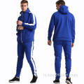 Aangepast logo groothandel mannen sweatsuit sets jogging pakken